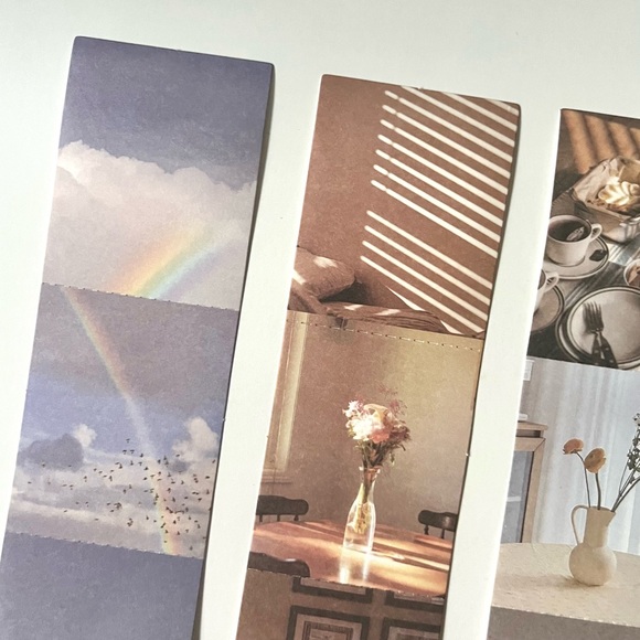 🏷️ aesthetic sunset clouds moon vintage foldable scrapbook card labels - Picture 8 of 13